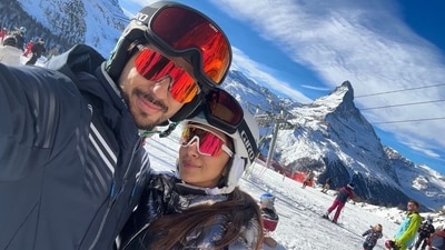 Kiara Advani and Sidharth Malhotra's first new year celebration after wedding. Kiara Advani and Sidharth Malhotra's first new year celebration after wedding.