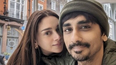 Aditi Rao Hydari and Siddharth shared a glimpse of their New Year getaway on Instagram. Aditi Rao Hydari and Siddharth shared a glimpse of their New Year getaway on Instagram.