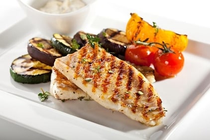 Grilled Fish With Coriander Butter (Pinterest)