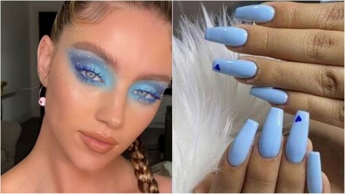 Blue Beauty is all about embracing different shades of blue in makeup, beauty, fashion and more. (Pinterest) Blue Beauty is all about embracing different shades of blue in makeup, beauty, fashion and more. (Pinterest)