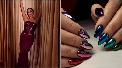 Hot Metal trend showcases the dazzling allure of metallic hues, infusing a sense of glamour and edgy sophistication into the fashion scene. (Pinterest/Instagram) Hot Metal trend showcases the dazzling allure of metallic hues, infusing a sense of glamour and edgy sophistication into the fashion scene. (Pinterest/Instagram)