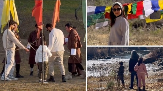 Shahid Kapoor celebrated New Year with family in Bhutan.