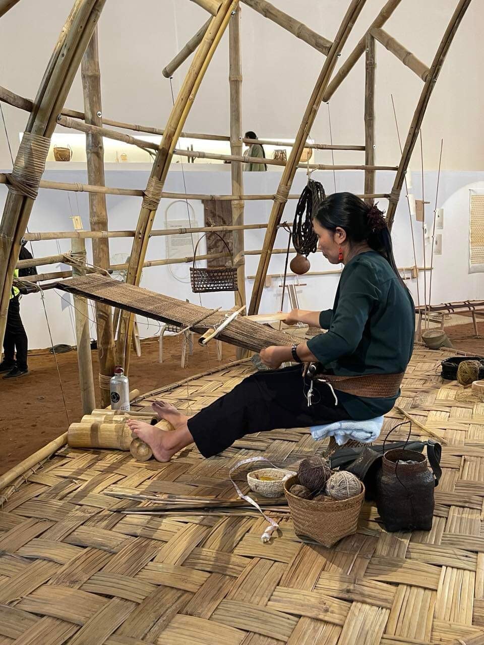 Bamboo: A Way Of Life curated by Sandeep Sangaru at the Serendipity Arts Festival (Shireen Quadri) Bamboo: A Way Of Life curated by Sandeep Sangaru at the Serendipity Arts Festival (Shireen Quadri)