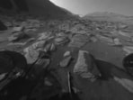 The image shows a glimpse of a day on Mars, captured by NASA's Curiosity Rover. The image shows a glimpse of a day on Mars, captured by NASA's Curiosity Rover.