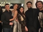 Ananya Panday and Aditya Roy Kapur celebrate New Year with friends. 