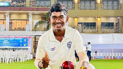 Hearing loss no handicap for young Mumbai batter Harshal Jadhav Hearing loss no handicap for young Mumbai batter Harshal Jadhav