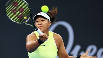 Naomi Osaka of Japan plays a shot in her match against Karolina Pliskova of the Czech Republic during the Brisbane International (AP) Naomi Osaka of Japan plays a shot in her match against Karolina Pliskova of the Czech Republic during the Brisbane International (AP)