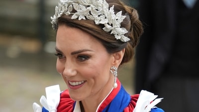 Princess of Wales, Kate Middleton, is seen. (AP)