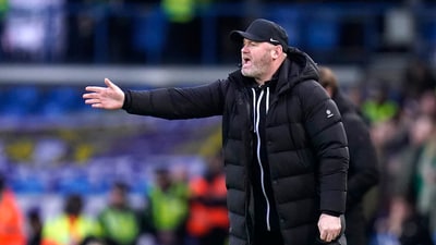 Birmingham City manager Wayne Rooney gestures on the touchline (AP) Birmingham City manager Wayne Rooney gestures on the touchline (AP)