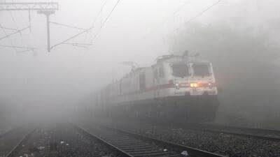 Every year, during foggy weather in the winter months, a large number of trains are affected especially in Northern parts of the country. (Photo by Santosh Kumar / Hindustan Times) Every year, during foggy weather in the winter months, a large number of trains are affected especially in Northern parts of the country. (Photo by Santosh Kumar / Hindustan Times)