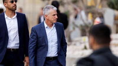 Israel-Hamas War: David Barnea, the head of the Israeli Mossad is seen. (Reuters)