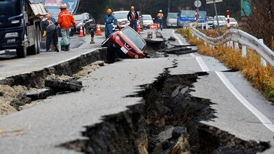 “More than 40 hours have passed. This is a race against time, and I feel that we are at a critical moment,” Prime Minister Fumio Kishida told reporters. “We have received reports many people are still waiting for rescue under collapsed buildings.”&nbsp; (REUTERS)