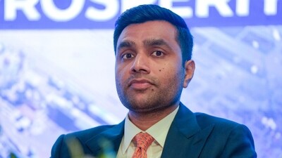 Gautam Adani's son Karan Adani (Bloomberg file photo) Gautam Adani's son Karan Adani (Bloomberg file photo)