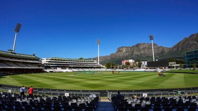 The picturesque Newlands Cricket Ground ahead of the second Test match between India and South Africa (PTI) The picturesque Newlands Cricket Ground ahead of the second Test match between India and South Africa (PTI)