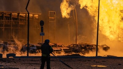 The latest round of attacks by Russia began Friday. At least 41 civilians were killed since the weekend. (AP) The latest round of attacks by Russia began Friday. At least 41 civilians were killed since the weekend. (AP)