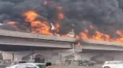 Screengrab from a visual from the incident site (ANI) Screengrab from a visual from the incident site (ANI)