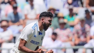 Mohammed Siraj blazed through the South African batting lineup (AP) Mohammed Siraj blazed through the South African batting lineup (AP)