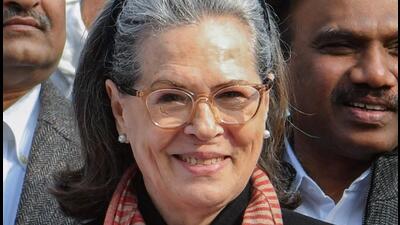 Telangana Pradesh Congress Committee on Wednesday adopted a resolution requesting Congress parliamentary party chairperson Sonia Gandhi to contest the upcoming Lok Sabha elections from Telangana (ANI) Telangana Pradesh Congress Committee on Wednesday adopted a resolution requesting Congress parliamentary party chairperson Sonia Gandhi to contest the upcoming Lok Sabha elections from Telangana (ANI)
