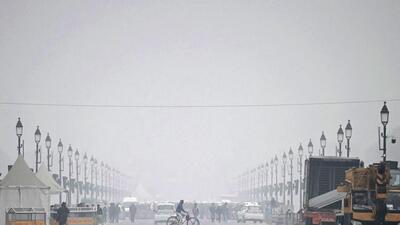 The maximum temperature was expected to remain below 20°C throughout the week. (AFP)