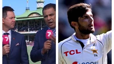 Wasim Akram and Waqar Younis slammed Shaheen Shah Afridi for not playing 3rd Test vs Australia Wasim Akram and Waqar Younis slammed Shaheen Shah Afridi for not playing 3rd Test vs Australia