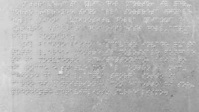 Early Life: Louis Braille was born in Coupvray, France, on January 4, 1809. When he was three years old, he accidentally injured one of his eyes with a stitching awl from his father's tools. The infection from this accident spread to his other eye, causing him to lose his sight completely by the age of five. (Unsplash) Early Life: Louis Braille was born in Coupvray, France, on January 4, 1809. When he was three years old, he accidentally injured one of his eyes with a stitching awl from his father's tools. The infection from this accident spread to his other eye, causing him to lose his sight completely by the age of five. (Unsplash)