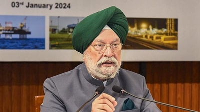 Union Minister for Petroleum & Natural Gas and Housing & Urban Affairs Hardeep Singh Puri. (PTI) Union Minister for Petroleum & Natural Gas and Housing & Urban Affairs Hardeep Singh Puri. (PTI)