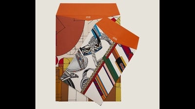 This envelope by Hermès is being sold at over ₹10,000. (Hermès) This envelope by Hermès is being sold at over ₹10,000. (Hermès)