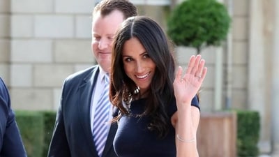 Prince Harry's wife Meghan Markle is seen. (Getty Images) Prince Harry's wife Meghan Markle is seen. (Getty Images)
