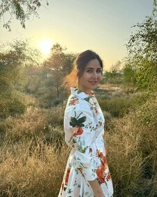 Katrina Kaif in a white floral dress Katrina Kaif in a white floral dress