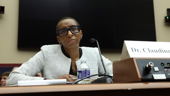 Claudine Gay testifies before the House Education and Workforce Committee at the Rayburn House Office Building on December 5, 2023 in Washington, DC (Photo by Kevin Dietsch / GETTY IMAGES NORTH AMERICA / AFP) (AFP)