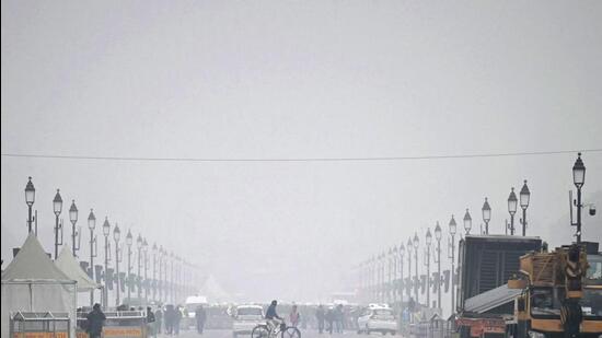 The maximum temperature was expected to remain below 20°C throughout the week. (AFP)