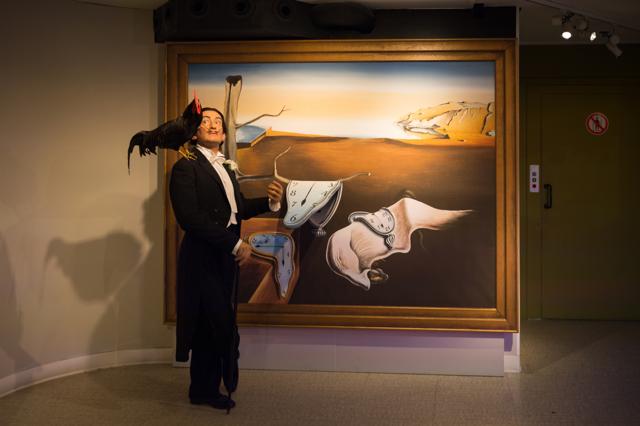 A wax figure of Salvador Dali, the painter, at the Madame Tussauds museum in Amsterdam. (Anton_Ivanov / Shutterstock) A wax figure of Salvador Dali, the painter, at the Madame Tussauds museum in Amsterdam. (Anton_Ivanov / Shutterstock)