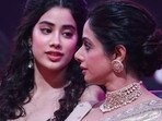 Janhvi Kapoor with Sridevi