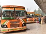 According to the action plan prepared by the Transport Department for January 22, cleanliness will be ensured in all passenger vehicles and bus stations. (Sakib Ali/HT Photo) According to the action plan prepared by the Transport Department for January 22, cleanliness will be ensured in all passenger vehicles and bus stations. (Sakib Ali/HT Photo)