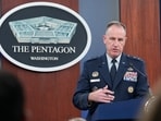 Pentagon spokesman Air Force Brig. Gen. Patrick Ryder speaks during a briefing at the Pentagon in Washington. Pentagon spokesman Air Force Brig. Gen. Patrick Ryder speaks during a briefing at the Pentagon in Washington.