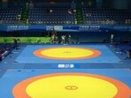 File photo of wrestling.