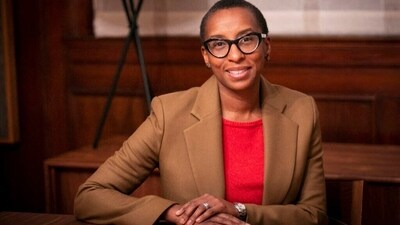 On Tuesday, Claudine Gay announced her resignation in a letter, stating that it was in the "best interests" of the university for her to go. (Photo by Stephanie Mitchell / Harvard University / AFP) (AFP)
