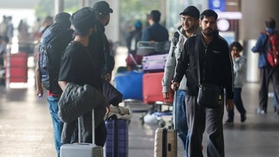 Passengers from Nicaragua bound Airbus A340 flight that was grounded in France on suspicion of human trafficking, (REUTERS)