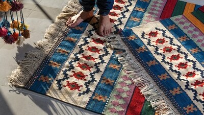 For a hall ensure the rug is no less than 6 inches wider than the sofa. For a hall ensure the rug is no less than 6 inches wider than the sofa.