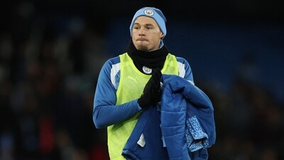 Manchester City's Kalvin Phillips is expected to shift clubs. (REUTERS)