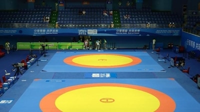 File photo of wrestling. (File) File photo of wrestling. (File)