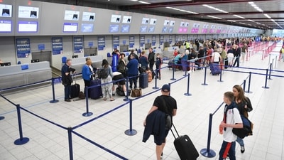 According to the report, the Kempegowda International Airport holds the third position in both segments, boasting an On-Time Performance (OTP) of 84.08 per cent.&nbsp; (Representative Image (Unsplash))