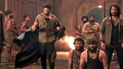 Salaar becomes third biggest Telugu grosser after Baahubali 2 and RRR. Salaar becomes third biggest Telugu grosser after Baahubali 2 and RRR.