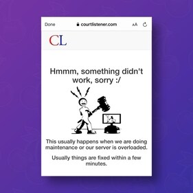 Courtlistener website down after document release Courtlistener website down after document release