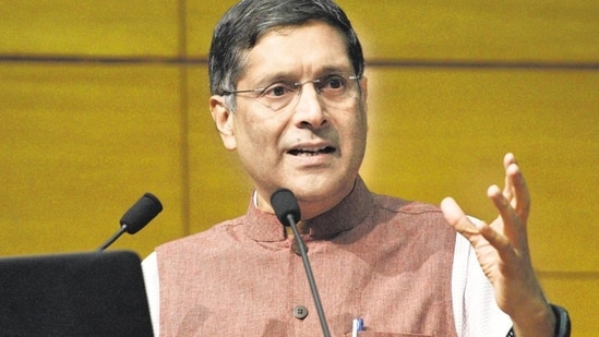 Former Chief Economic Adviser Arvind Subramanian (Mohd Zakir/HT file photo)