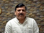 AAP MP Sanjay Singh. AAP MP Sanjay Singh.