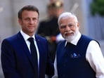Prime Minister Narendra Modi and French President Emmanuel Macron. Prime Minister Narendra Modi and French President Emmanuel Macron.