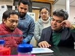 The team of researchers led by Prof. Arun K Shukla from the Department of Biological Sciences and Bioengineering. The team of researchers led by Prof. Arun K Shukla from the Department of Biological Sciences and Bioengineering.