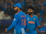 India's Virat Kohli and Ravindra Jadeja during the ICC Men's Cricket World Cup 2023 final India's Virat Kohli and Ravindra Jadeja during the ICC Men's Cricket World Cup 2023 final