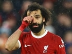 Liverpool's Mohamed Salah.